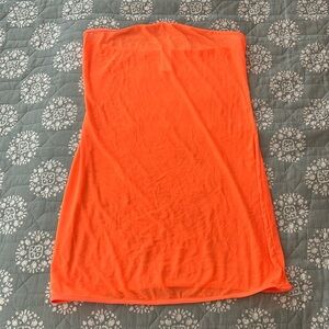 exposed tube sheer lingerie